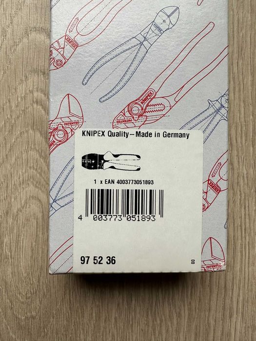 Knipex 975236 PreciForce® Szczypce do zagniatania końcówek