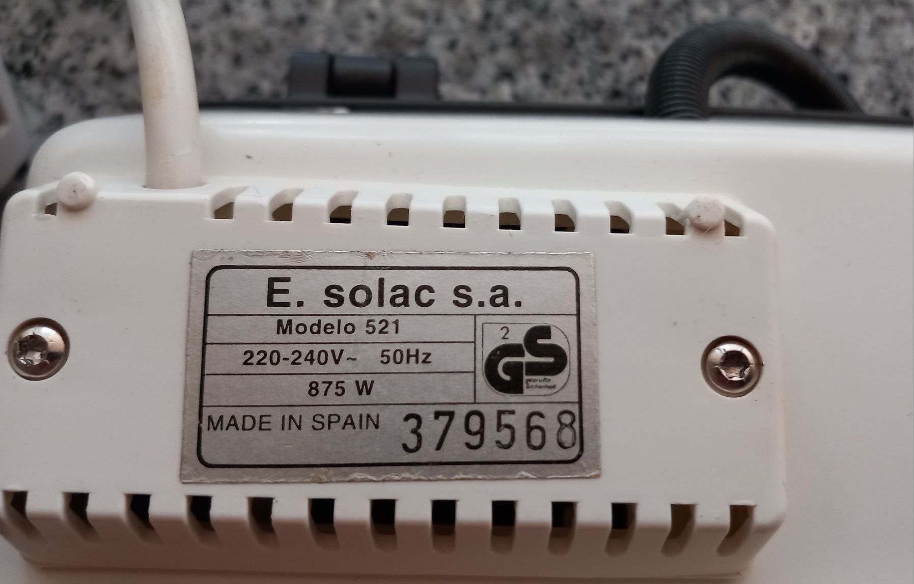 TOSTADEIRA de bolso VINTAGE marca SOLAC.Colecção,viagem,casa,campismo.