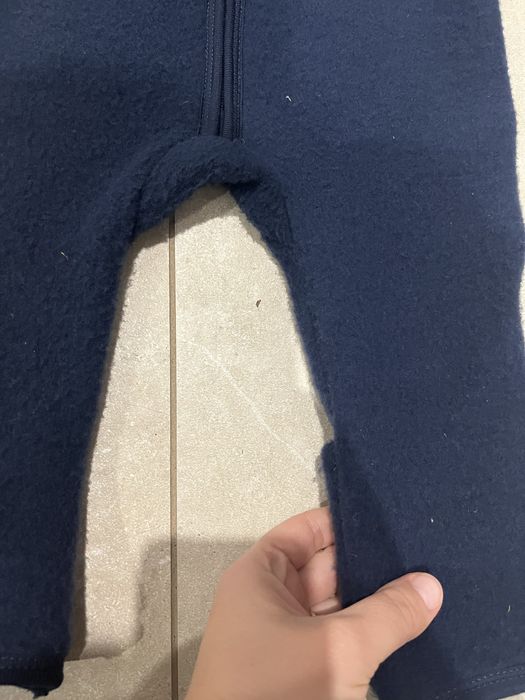 Kombinezon merino 80/86 granatowy