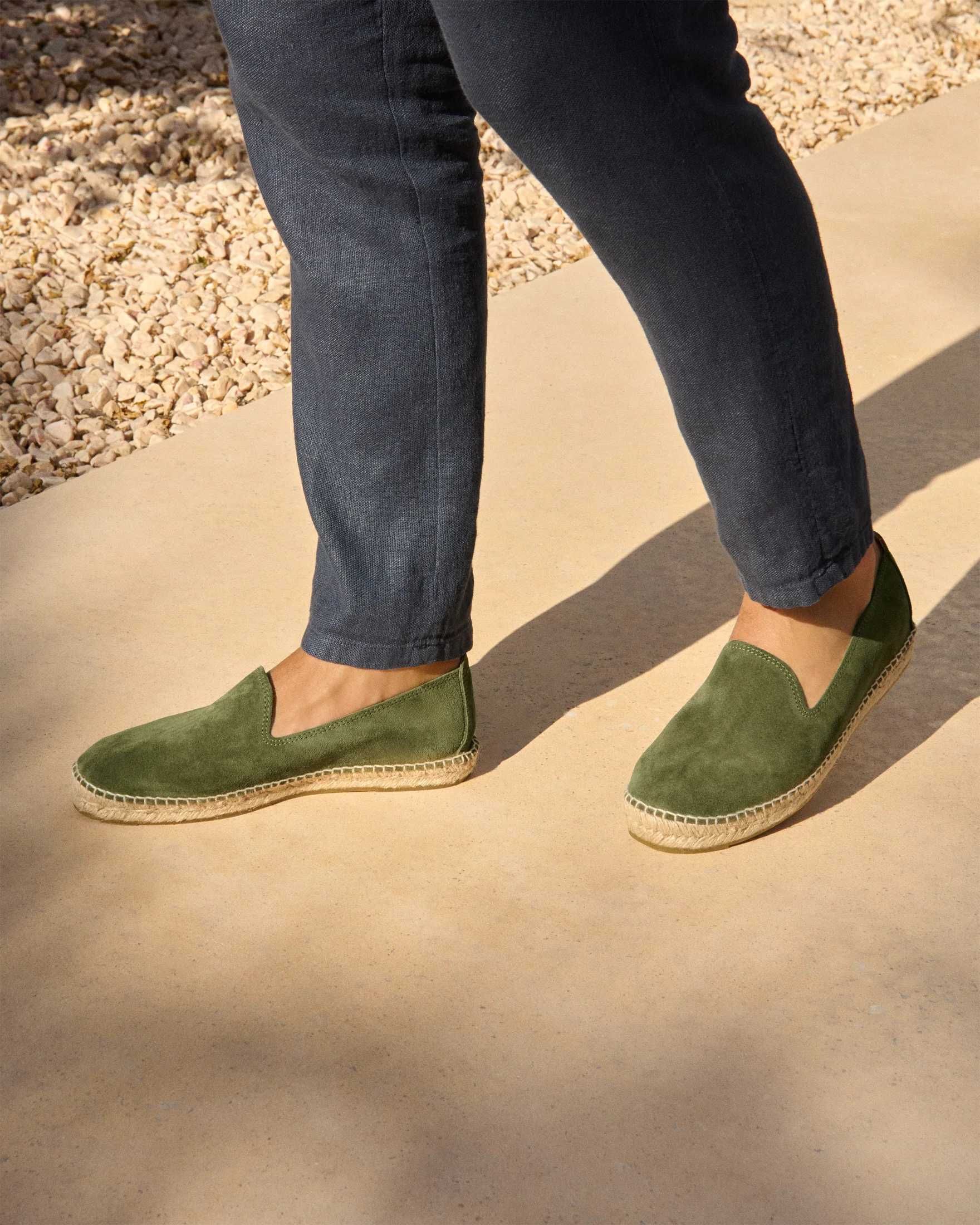 Еспадрилії Manebí Hamptons Olive — оригінал, нові