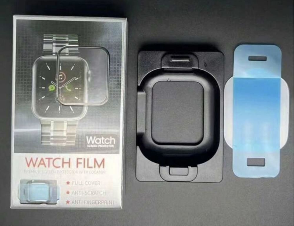 Varias Peliculas e capas para Apple Watch 44 e 45 mm