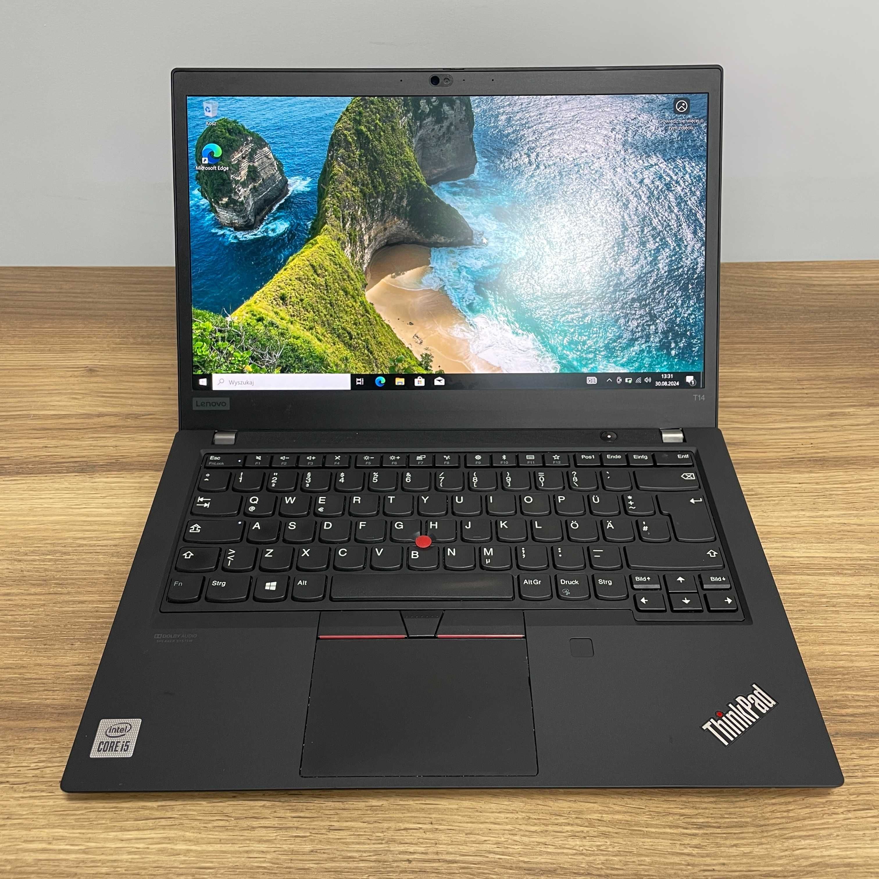 Lenovo ThinkPad T14 G1 i5-10310U 16GB 256GB 14,1" FHD/ Touch Klasa A