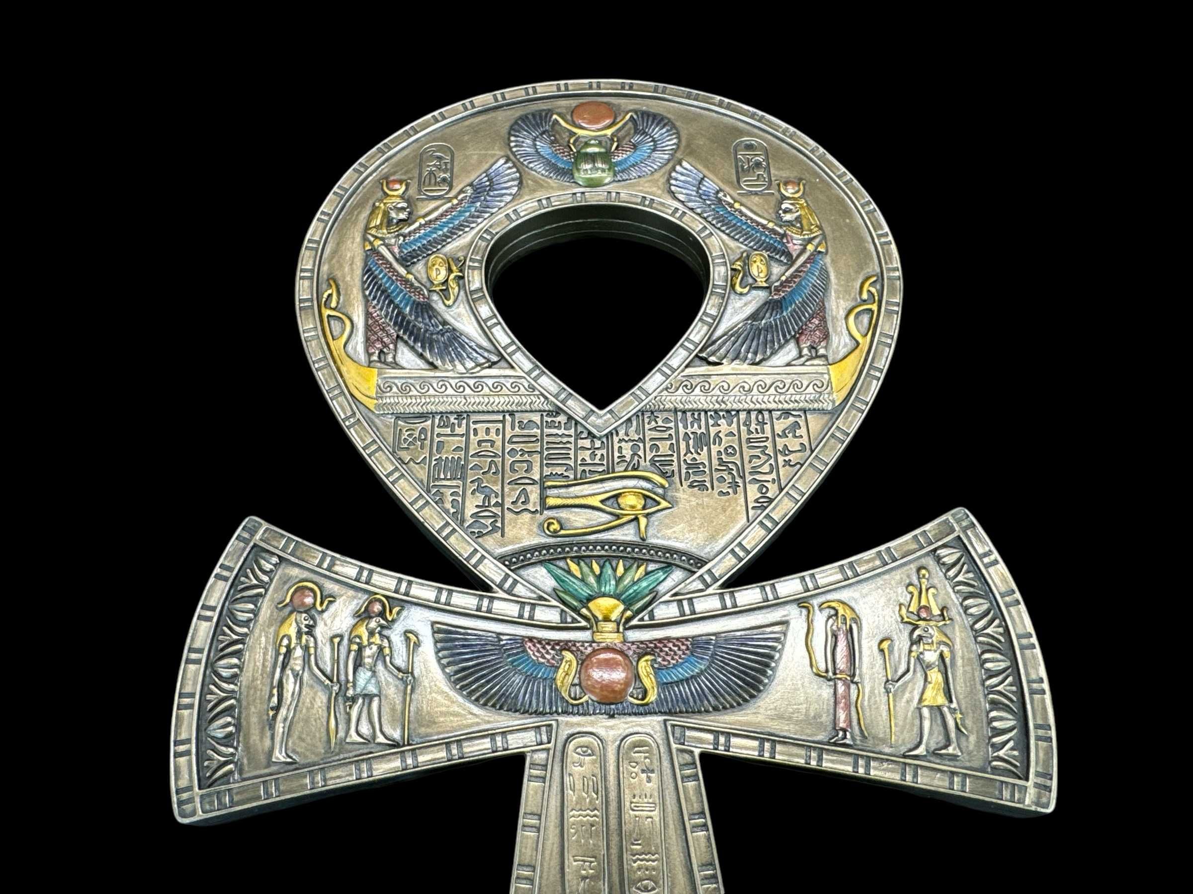 Egipska Zawieszka Na Ścianę Ankh Veronese (Wu76281a4)