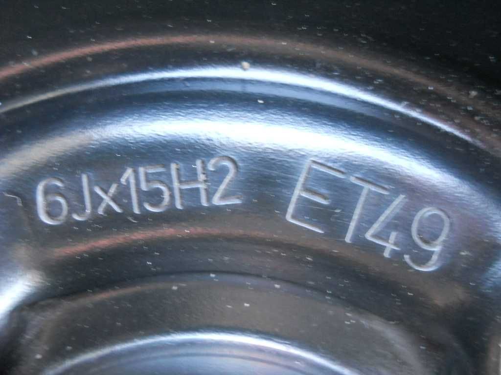 Felgi 15 4x100 ET49 Opel Astra G Corsa C Vectra Combo Chevrolet Daewoo