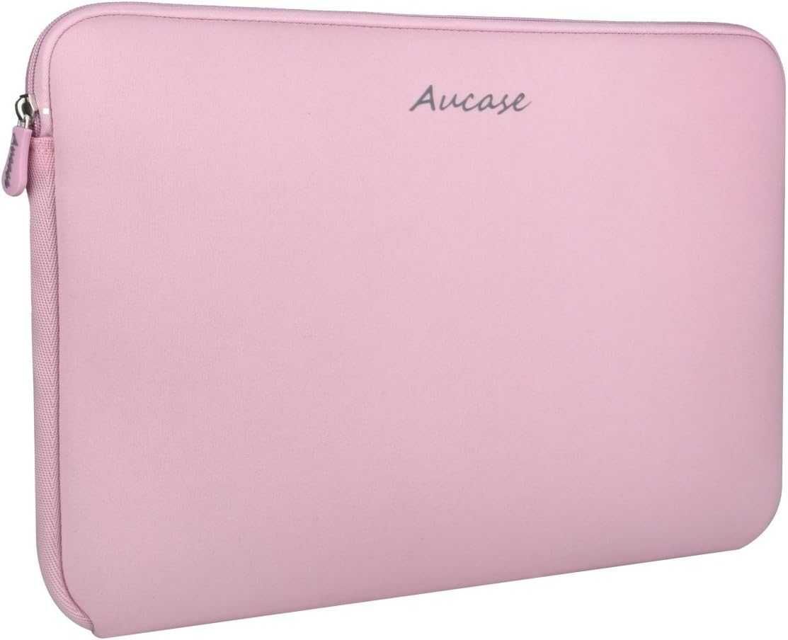 Aucase Etui na laptopa różowe