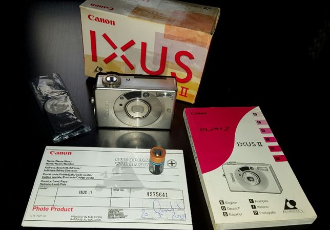 Canon IXUS II APS IX240 Still Camera