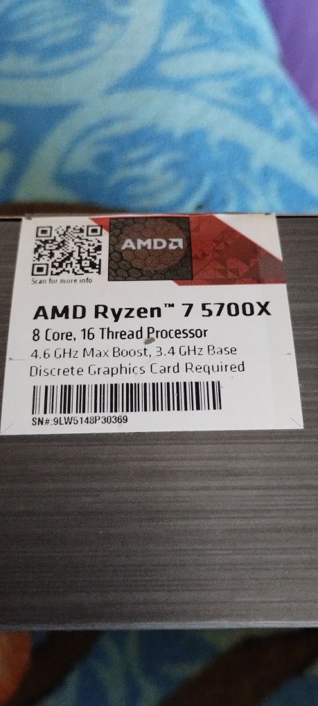 Процессор Ryzen 7 5700X