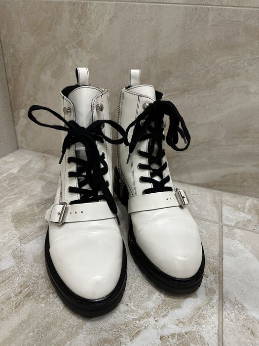 Ботинки жіночі демі шкіра Allsaints р 38 24 см