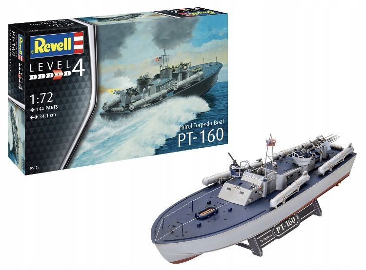 Model do sklejania Revell 05175 Patrol Torpedo Boat PT-160