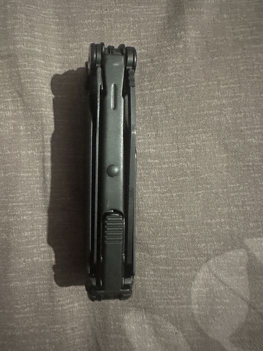 Мультитул Leatherman WAVE PLUS BLACK, синтетический чехол,