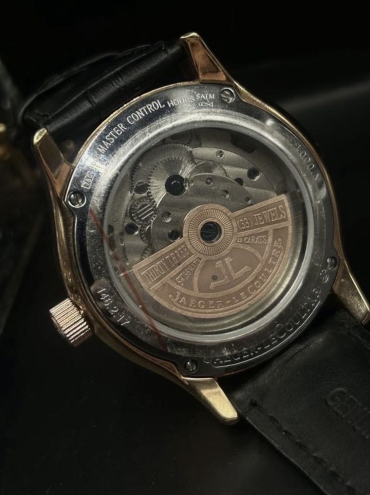 Чоловічий наручний механічний годинник Jaeger LeCoultre