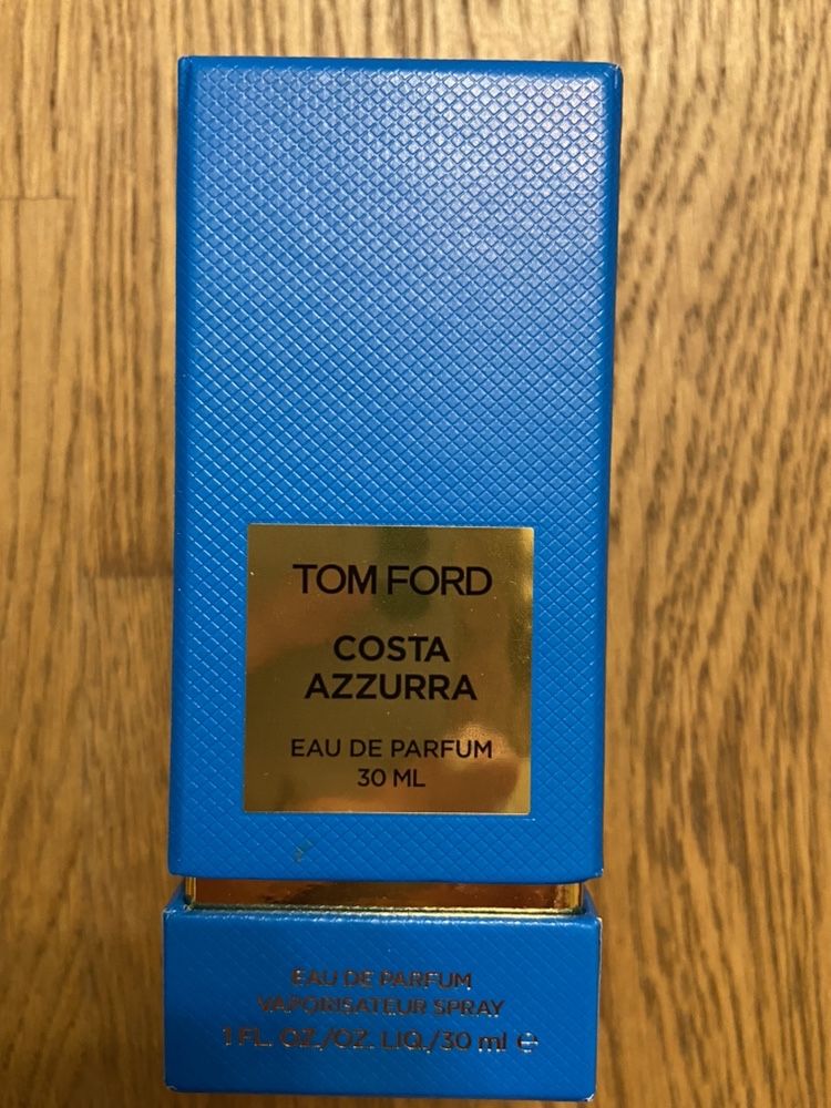 Упаковка коробока Tom Ford Costa Azzurra оригинал