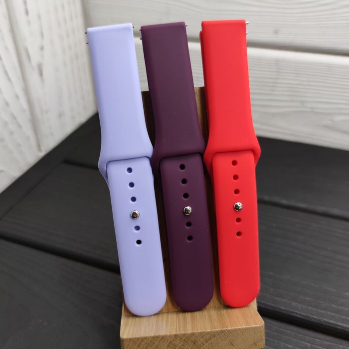 Силиконовый ремешок шириной 20 мм Samsung Amazfit GTS 2 mini 3