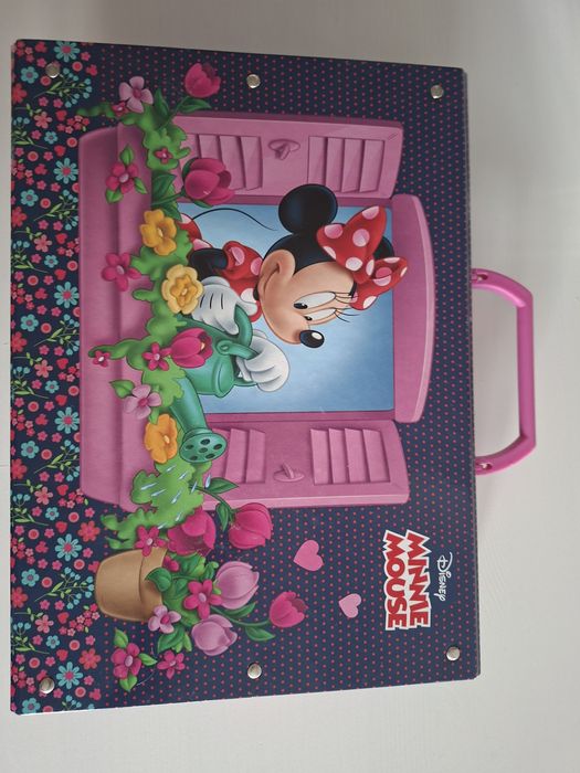 Teczka twarda z rączką Myszka Mini