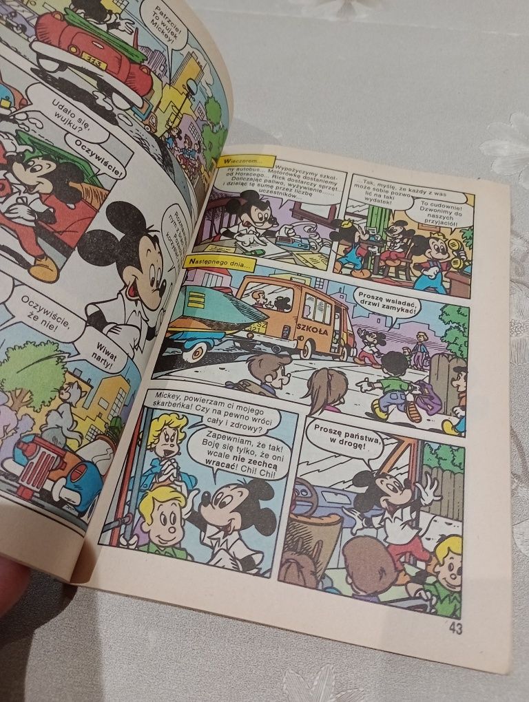 Komiks kaczor Donald z lat 90