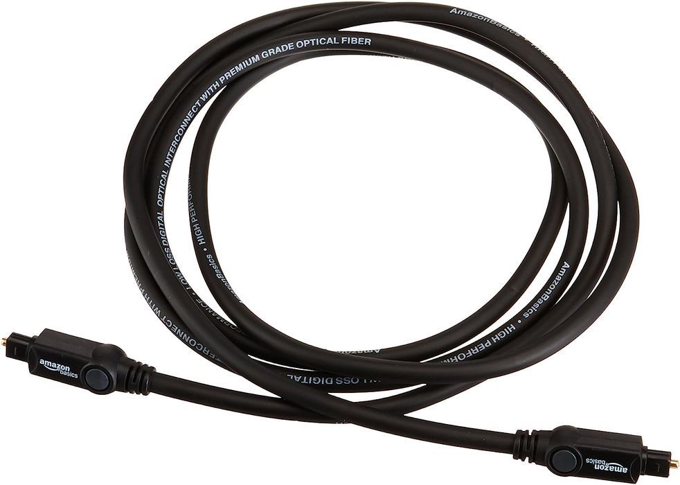 outlet amazonbasics 7gsw 1.8m toslink toslink czarny kabel audio opis