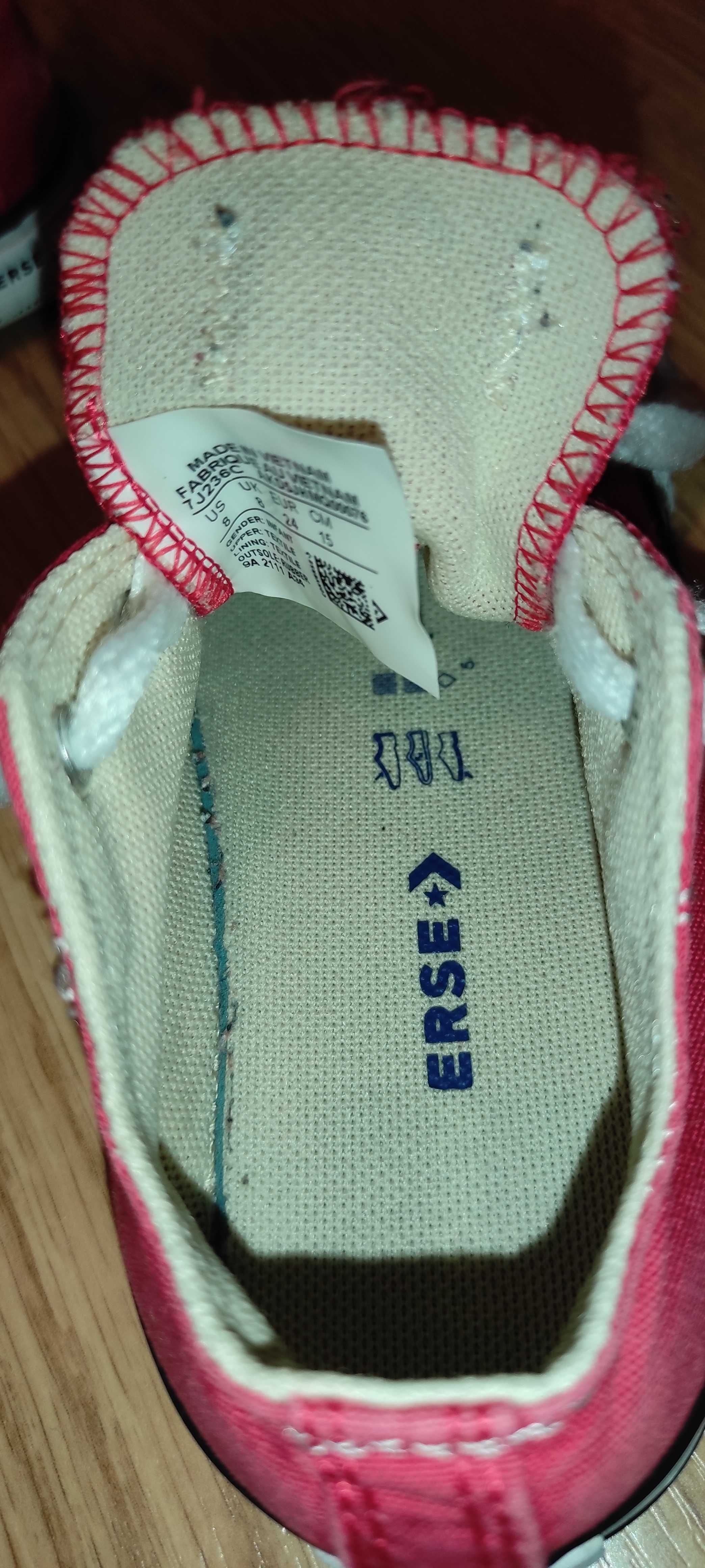 Ténis criança All Star, tamanho 24, unisexo