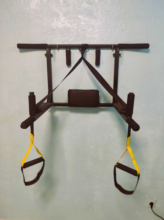 Турнік трапеція розбірний домашній тренажер з петлями trx турник петлі