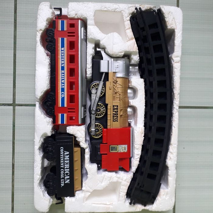 Игрушка  старая детская. Железная дорога.