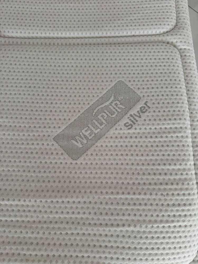 Włoska sofa 2 os vintage materac wellpur