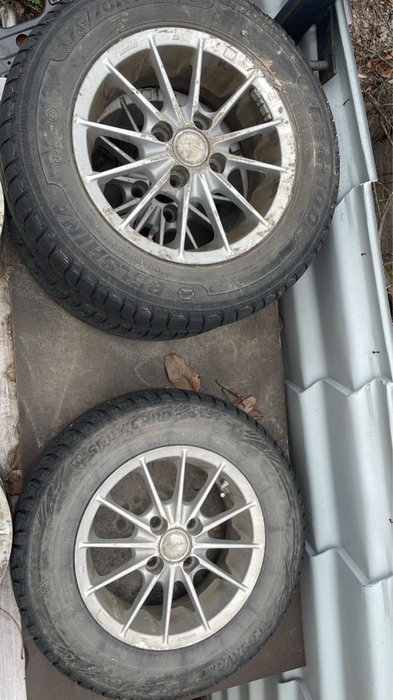 Продам диски р13 5 титанов 5к