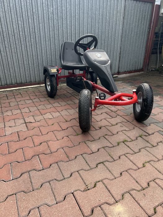 Gokart na pedaly duży