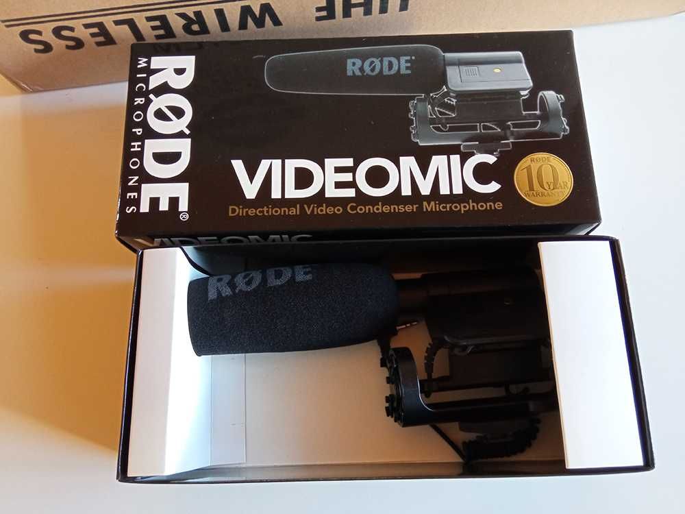 RODE VideoMic Mikrofon shotgun, do kamery, telefonu, jak nowy, OKAZJA