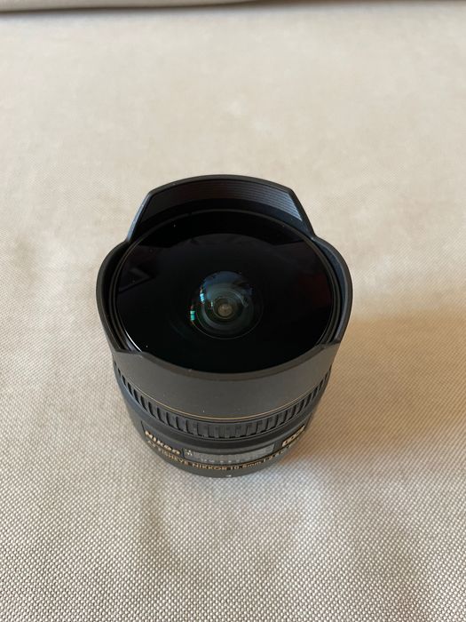 Fisheye Nikon 10.5 2.8 Objectiva