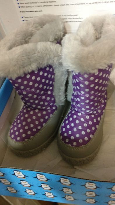 Nowe Zimowe buty , kozaki, śniegowce tresspass 25