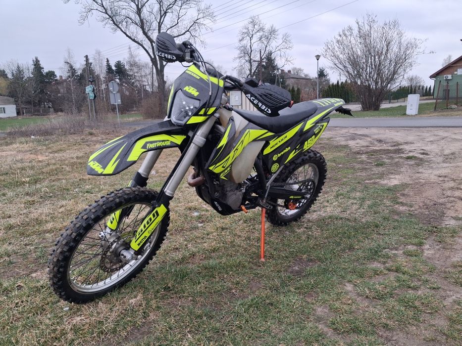KTM EXC 450 na wtrysku ubezpieczony zarejestrowany