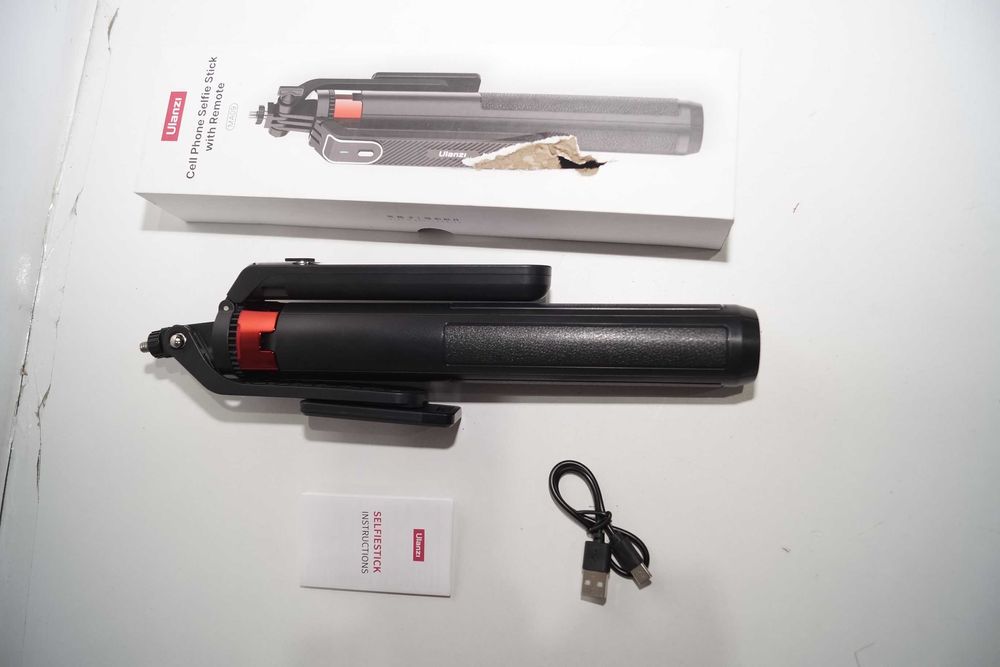 Ulanzi MA09 Selfie stick tripod statyw do telefonu, kamety sportowej