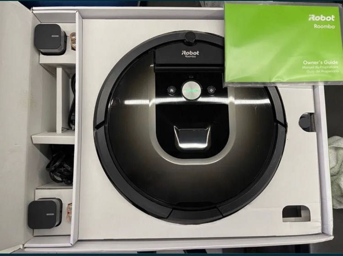IRobot Roomba 980-Идеал.Покупался на подарок 9.9.2020г.Не используется