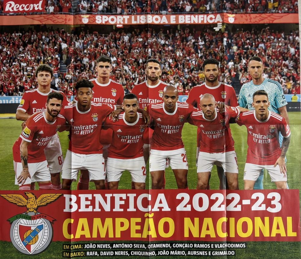 Poster Benfica Campeão 22/23