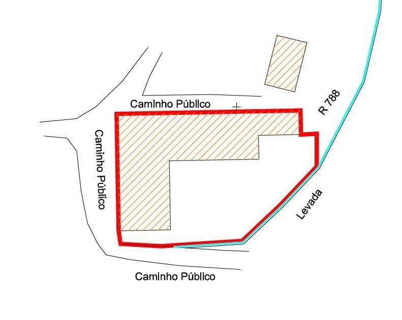 Terreno com casa para reconstrução - Barragem Venda Nova