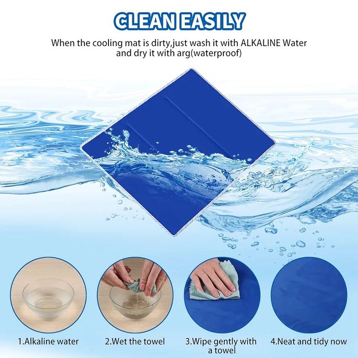 GENERAL ARMOR Żelowa mata chłodząca, karimata chłodząca, 140 x 70cm