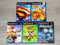 Gry PS2 EL Tigre Tasmanian Tiger Shadow Hearts Superman PSI-Ops