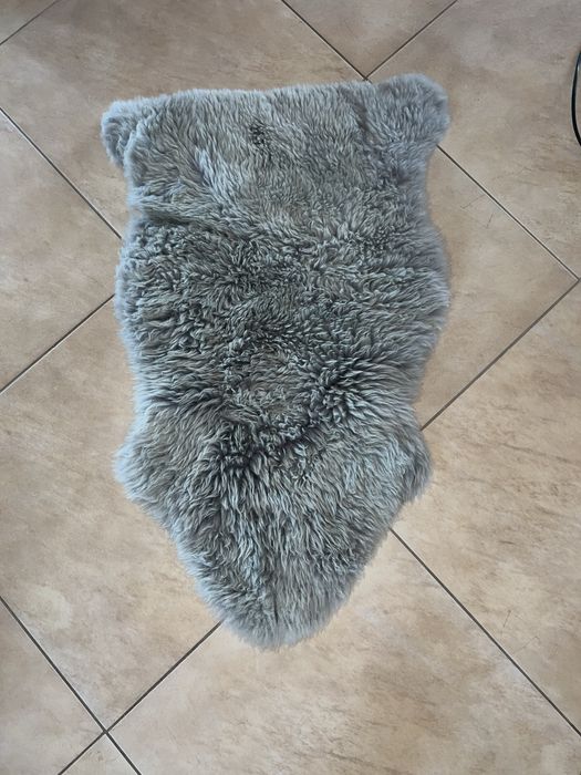 Skóra owcza naturalna w odcieniu zieleni