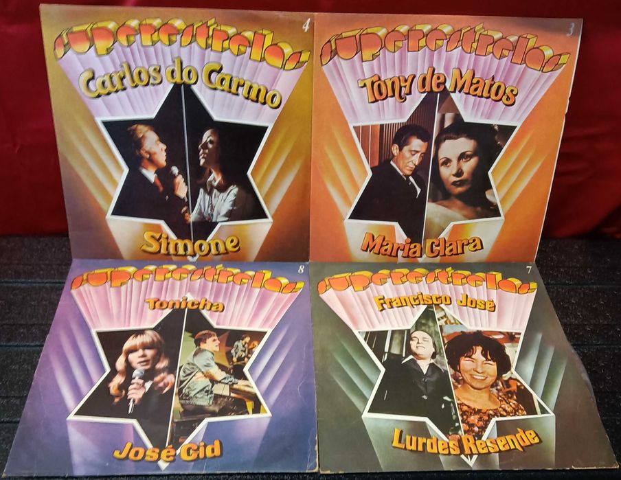 28 LPs de vinil 4 coleções completas