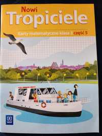 Nowi Tropiciele karty matematyczne kl. 3 cz. 5