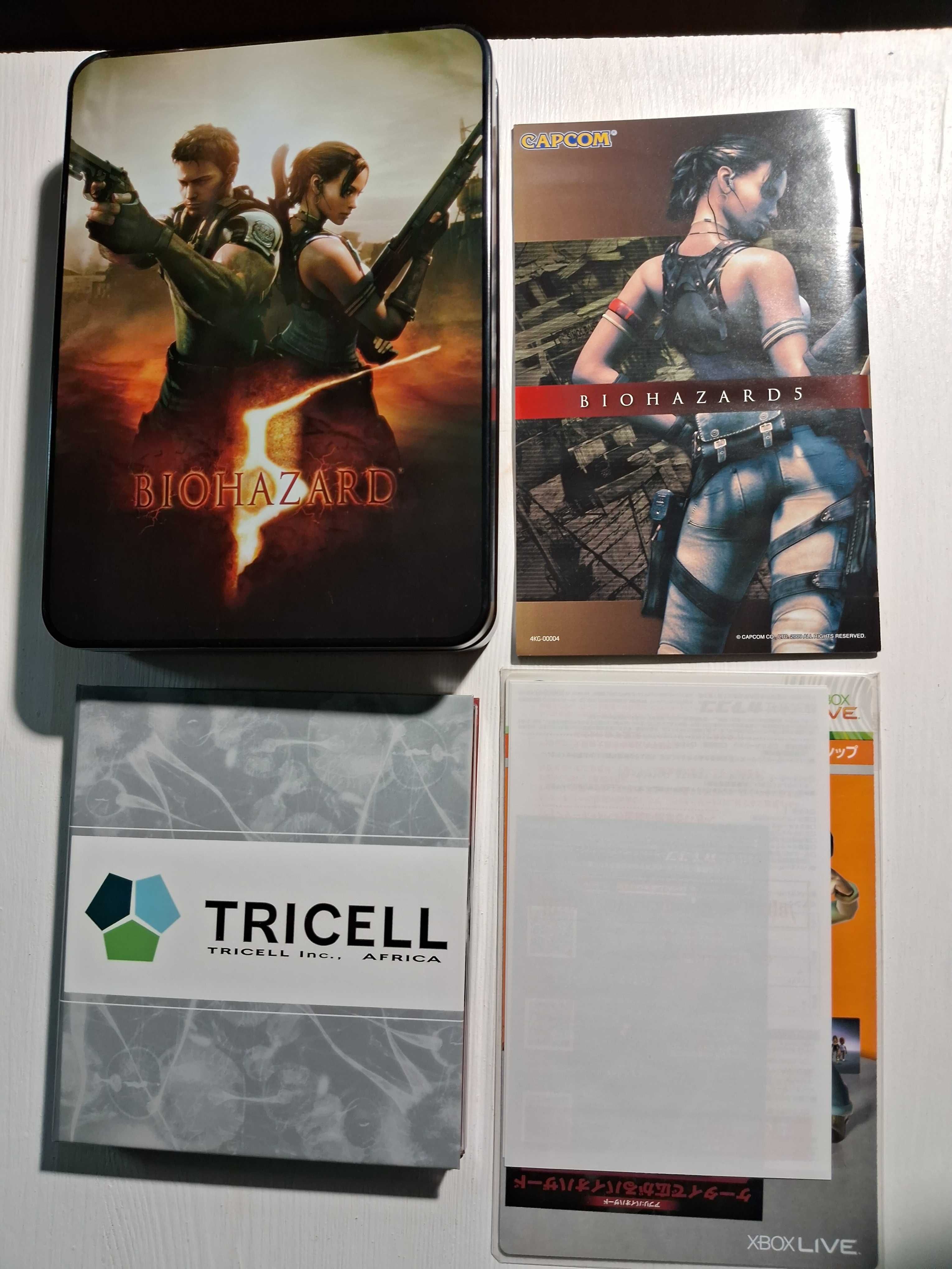 Biohazard 5 колекционный диск.