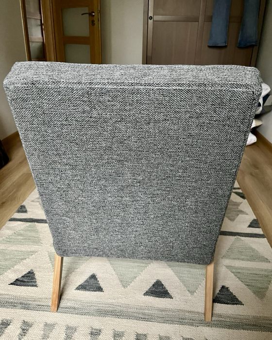 Fotel klubowy salonowy PRL à la Lisek Chierowski po renowacji jak nowy