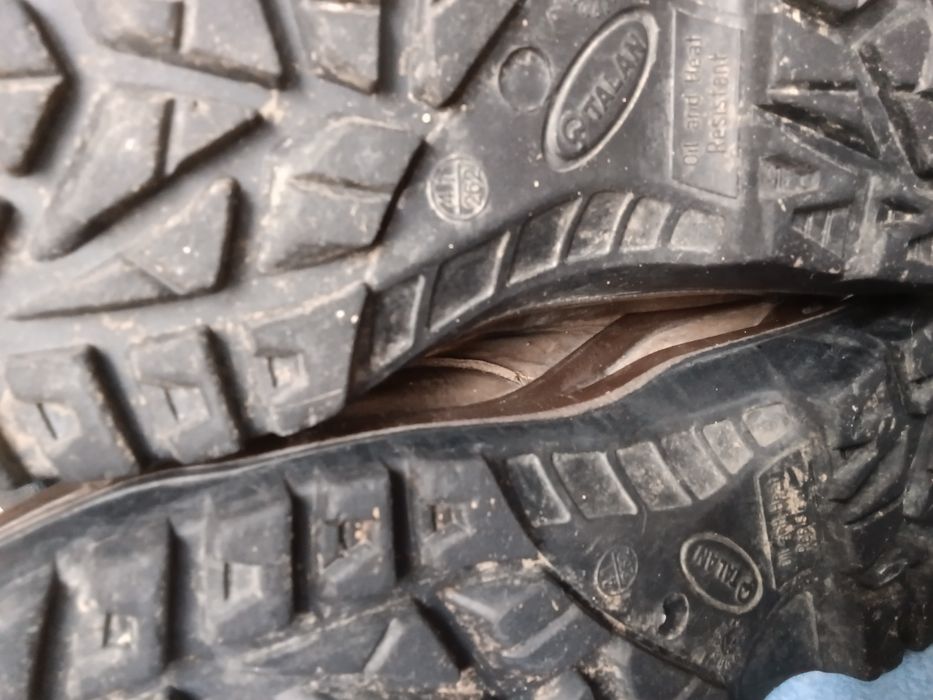 Берцы из натуральной кожи