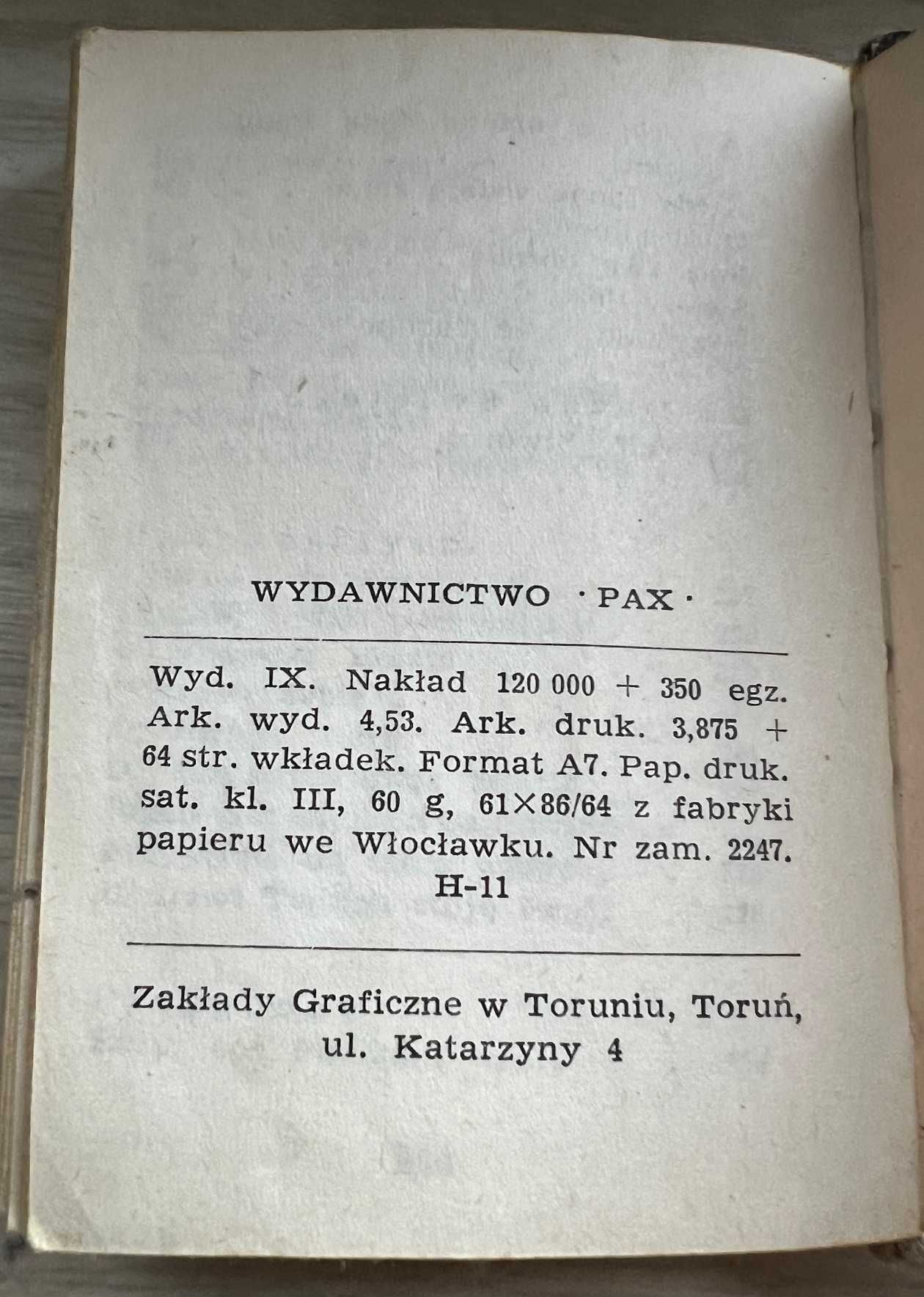 unikat zabytkowa książeczka do nabożeństwa dla dzieci - 1956r