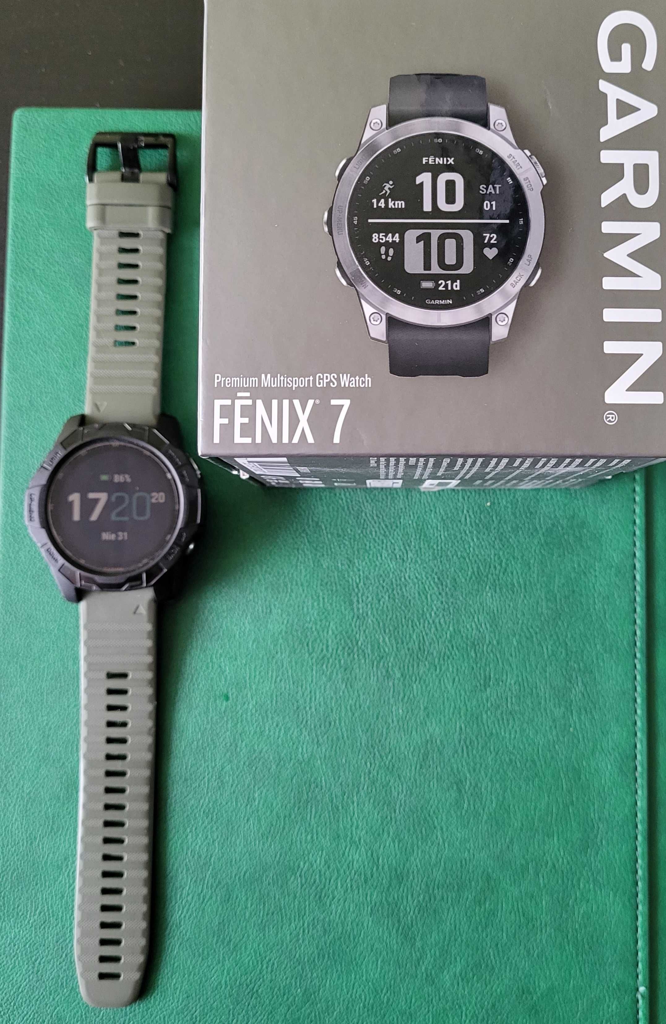 garmin fenix 7 - zakupiony 23 października 2023 roku w sklepie  X-kom