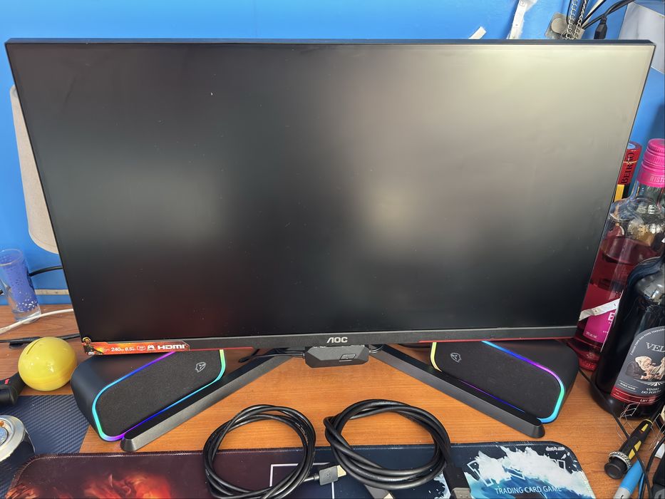monitor AOC de 240hz 0.5ms fhd game mode HDMI