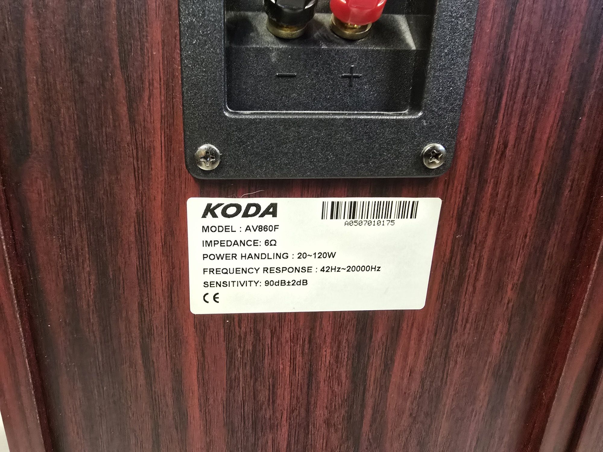 KODA AV860F głośniki kolumny podłogowe.