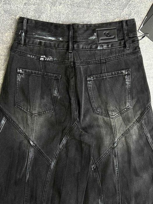 Джинси Cargo faded baggy opium archive джинсы черные чорні штани