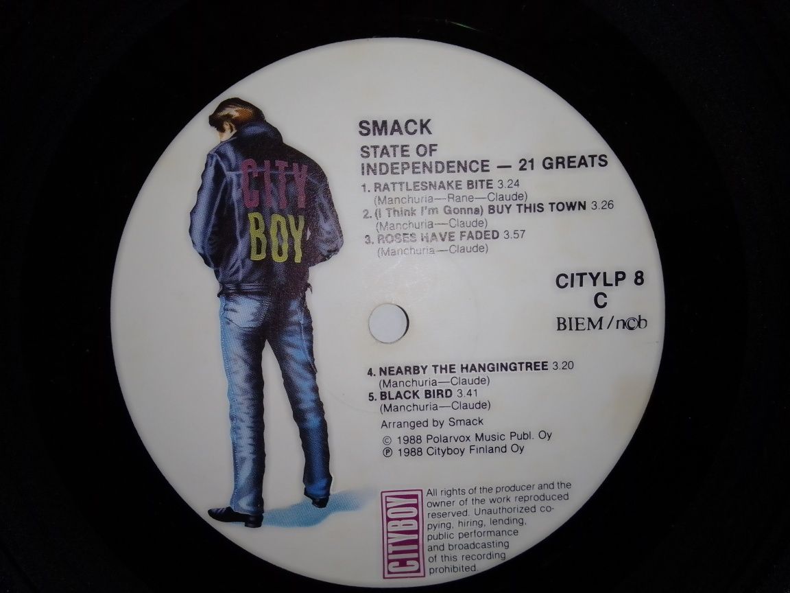 Винил Smack State of independence 2LP