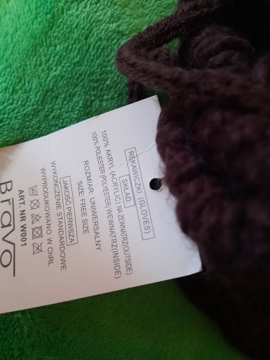 RĘKAWICZKI Jeden Palec /Ocieplane/