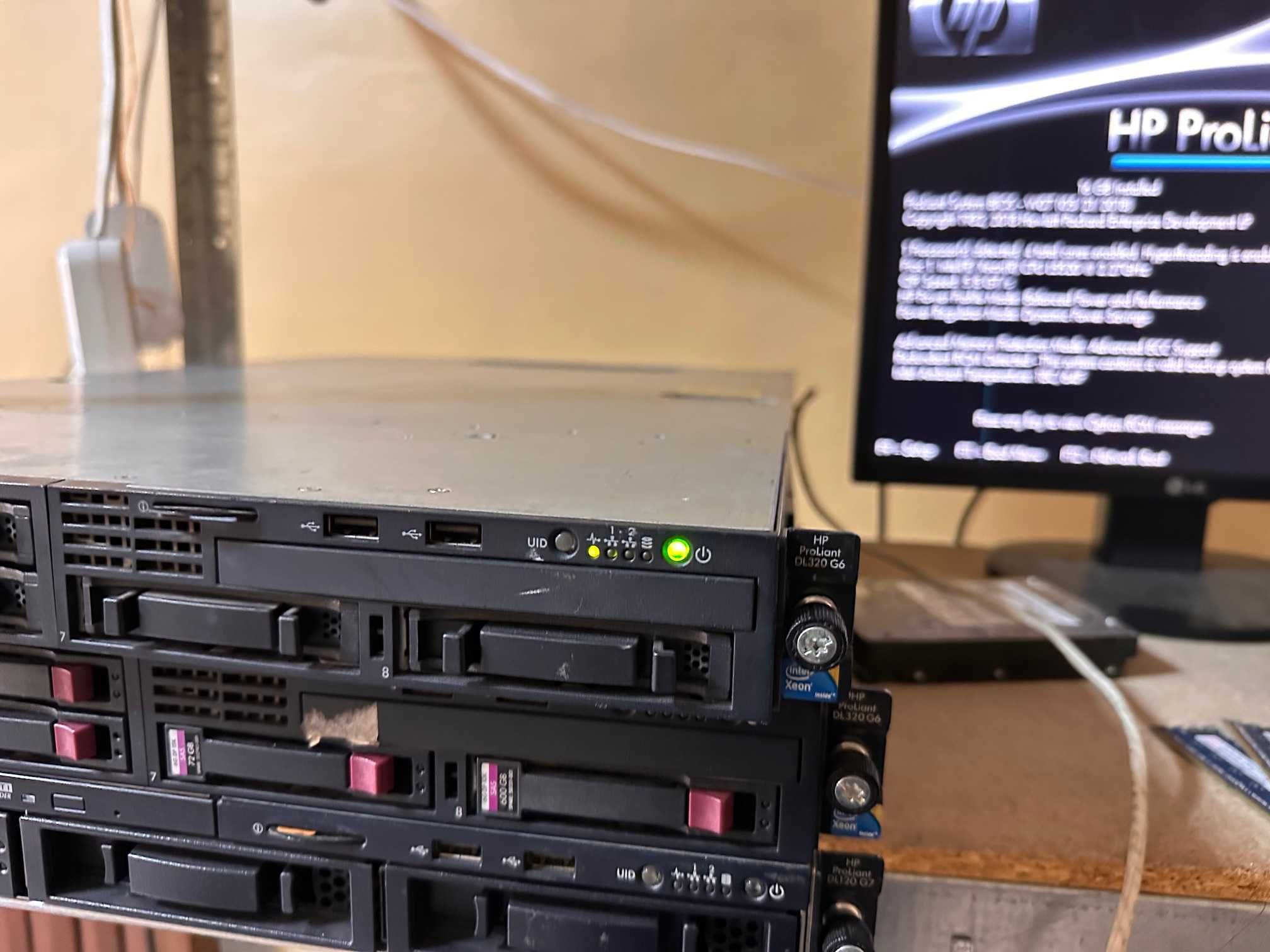 Сервер HP Proliant DL320 G6